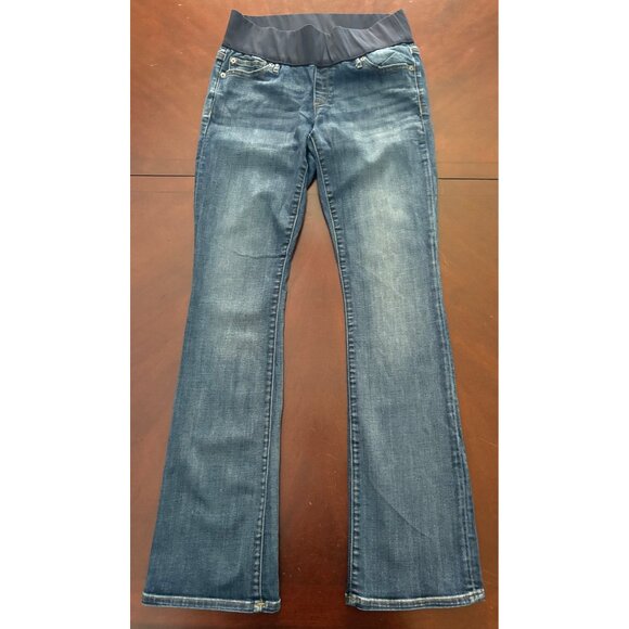 GAP Maternity Bundle of 2 Baby Boot Bootcut Jeans Size 8 Like New - Picture 3 of 14